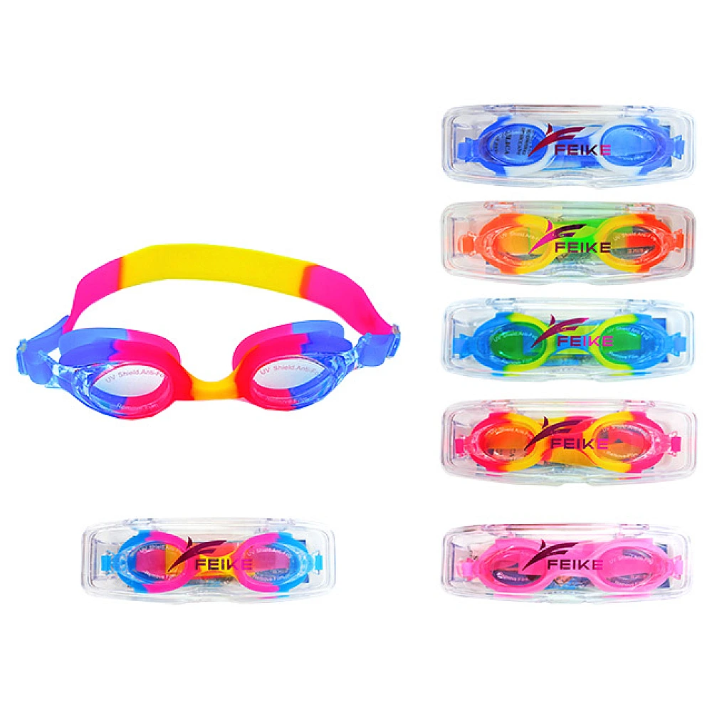 Ochelari pentru inot pentru copii Feike/Haip, neon