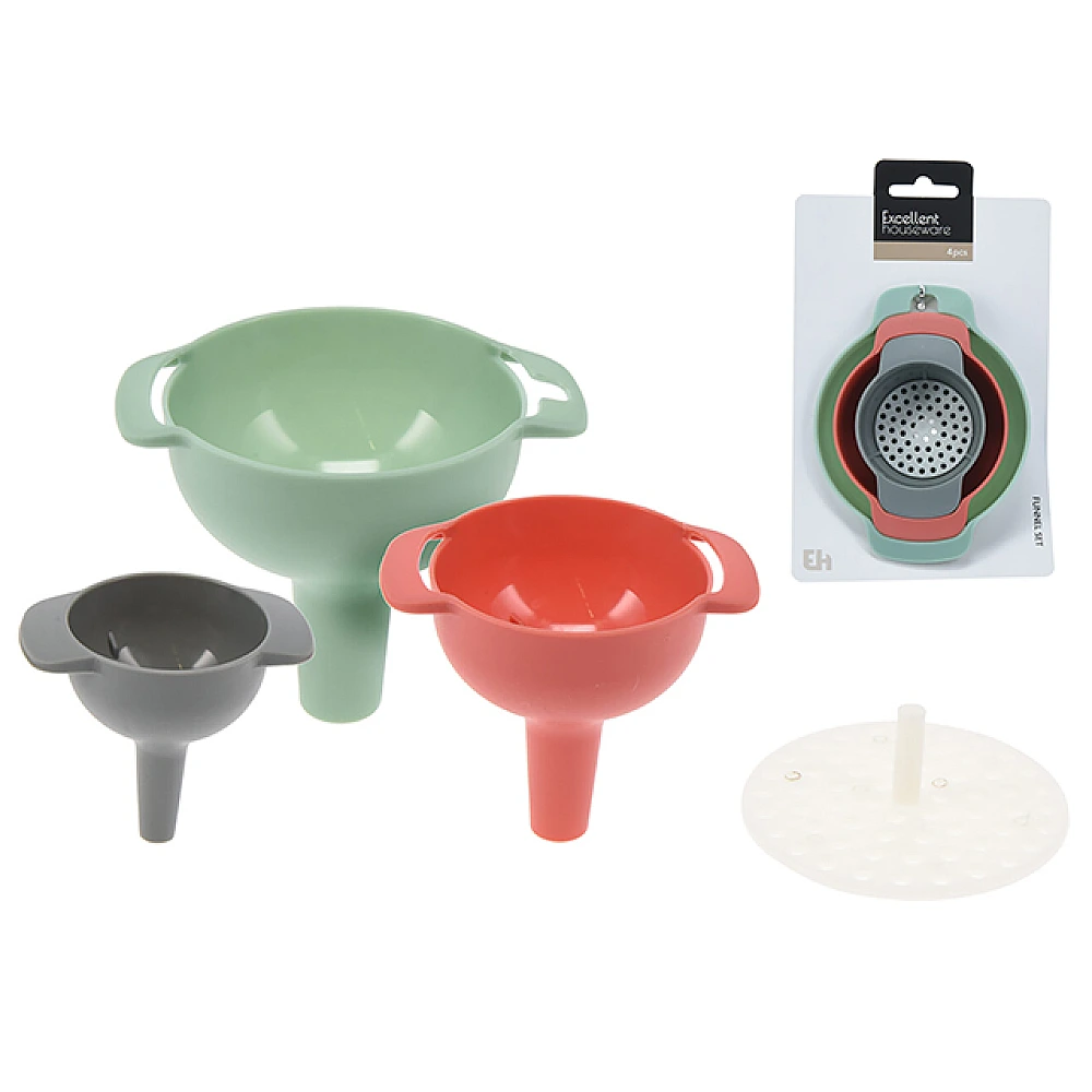 Set palnii cu filtre EH 3buc D10/8/6cm