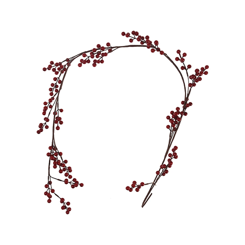 Ramura cu pomusoare rosii 150cm