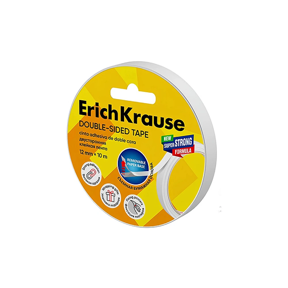 Banda adeziva dublu fata10mX12mm ErichKrause Double