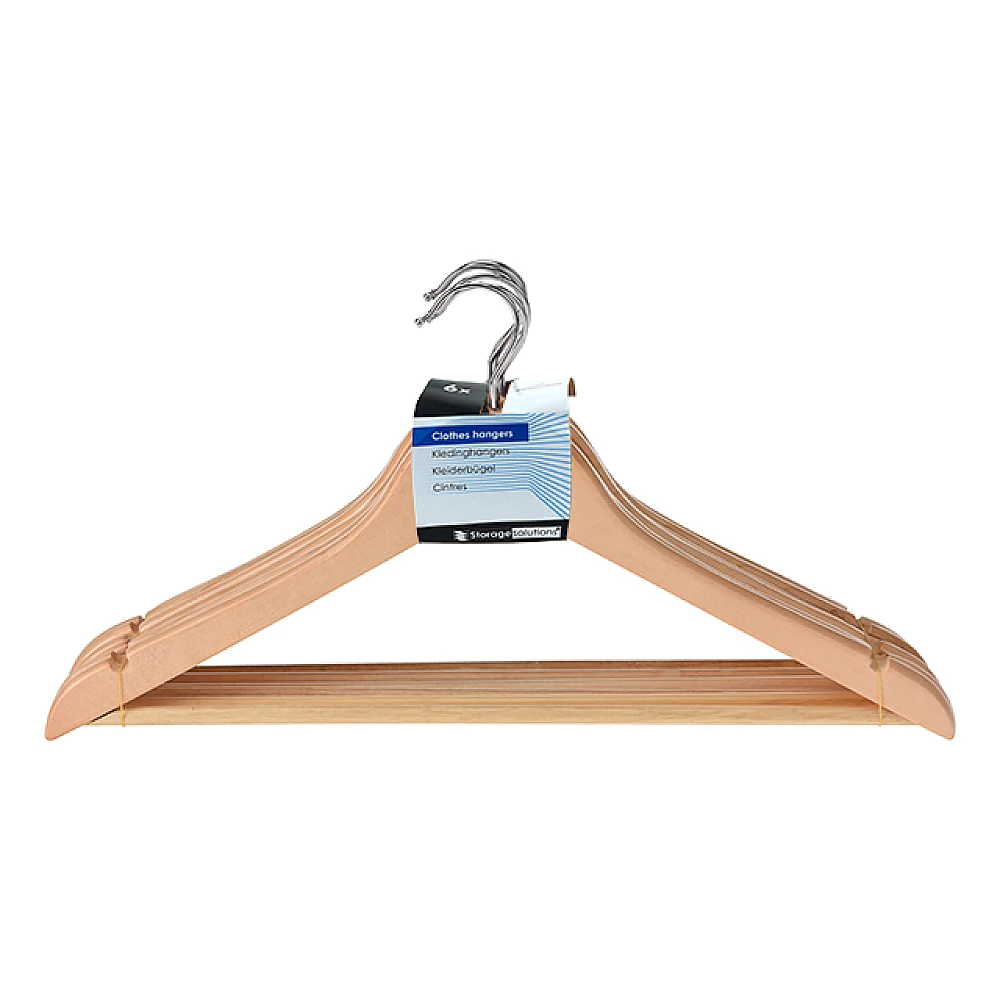 Set 6 umerase din lemn Storage, 44X23cm