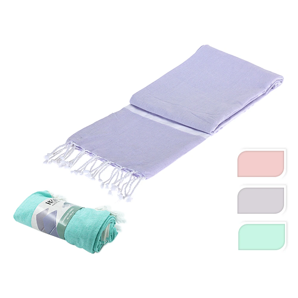 Prosop de baie hammam H&S 90X180cm bumbac