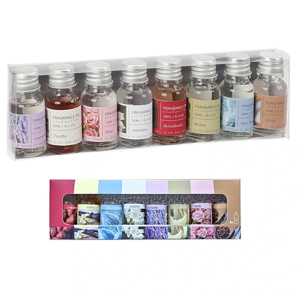 Set aromaterapie 8X10ml, 8 arome