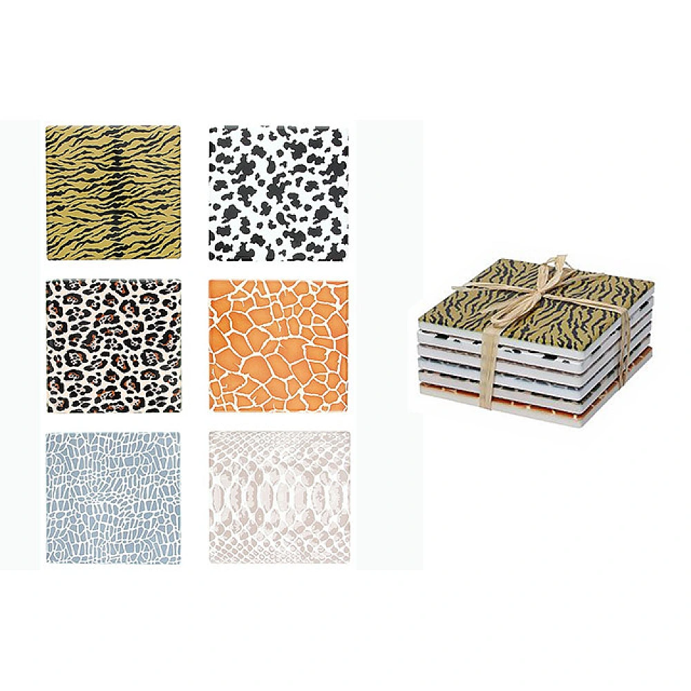 Set suport pentru cani Tognana Savanna 6buc 10X10cm