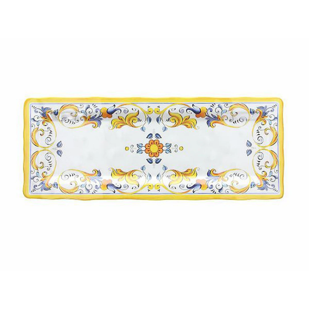 Platou de servire 38X15cm Tognana Florence, melamina, galben
