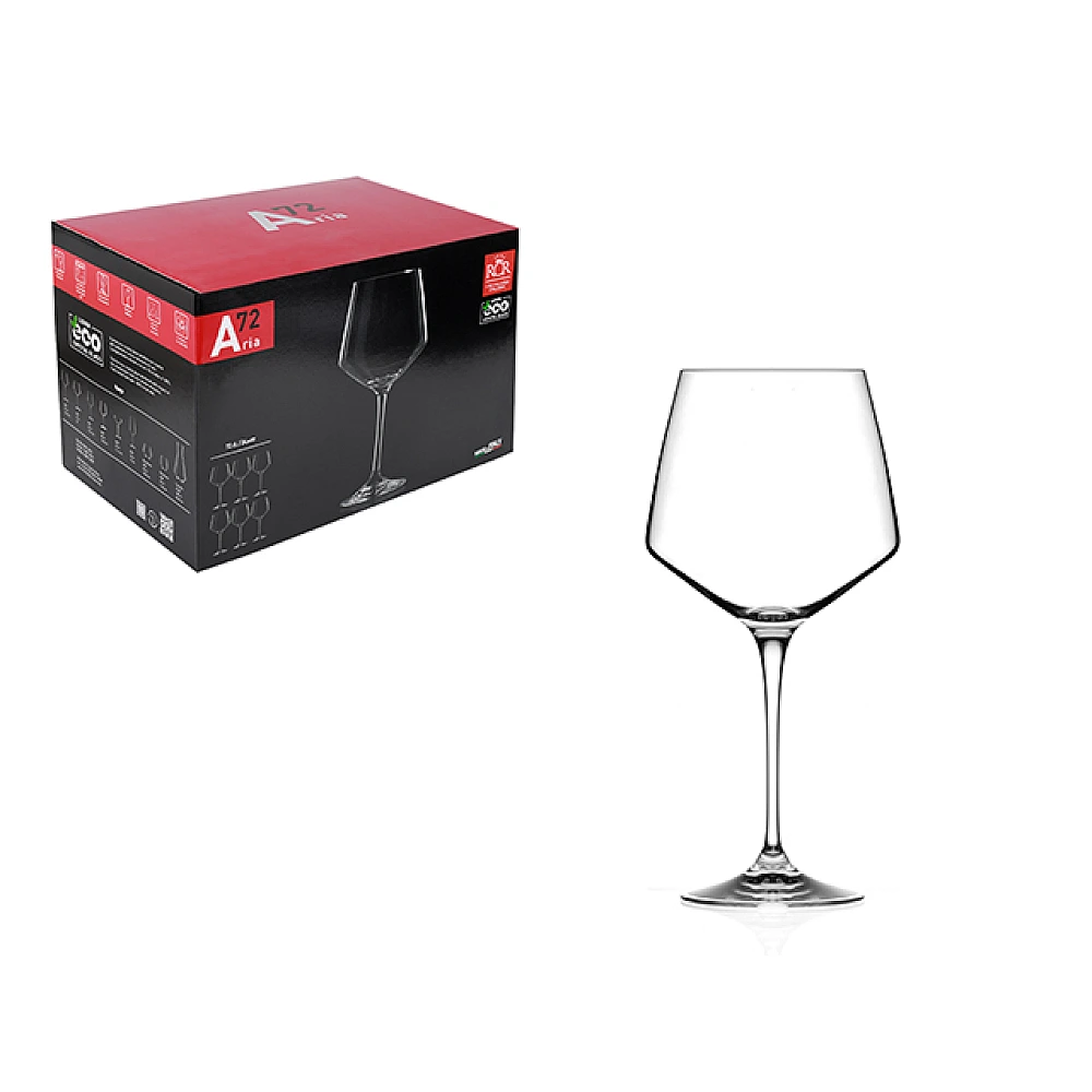 Set 6 pocale pentru vin Aria, 720ml