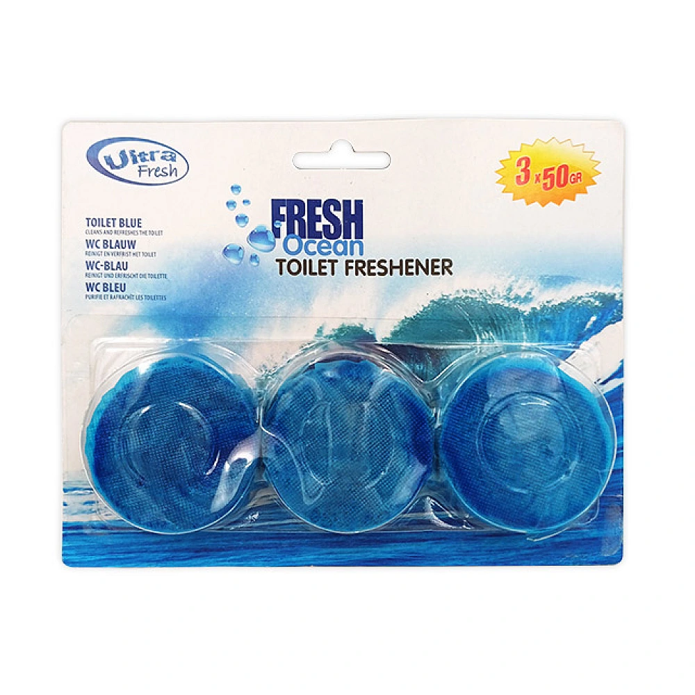 Odorizant rezervor toaleta Ultra Fresh 3X50gr