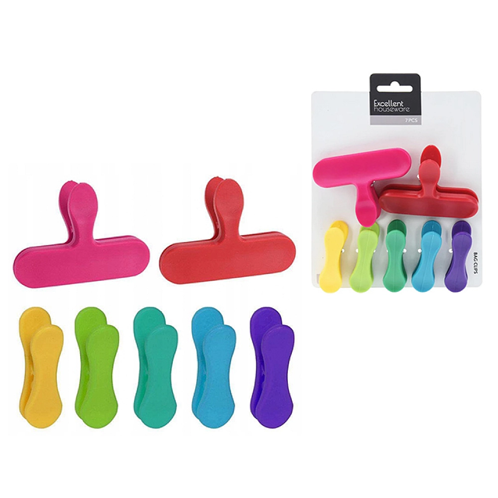 Set clame de fixare pentru pachete EH 7buc, plastic