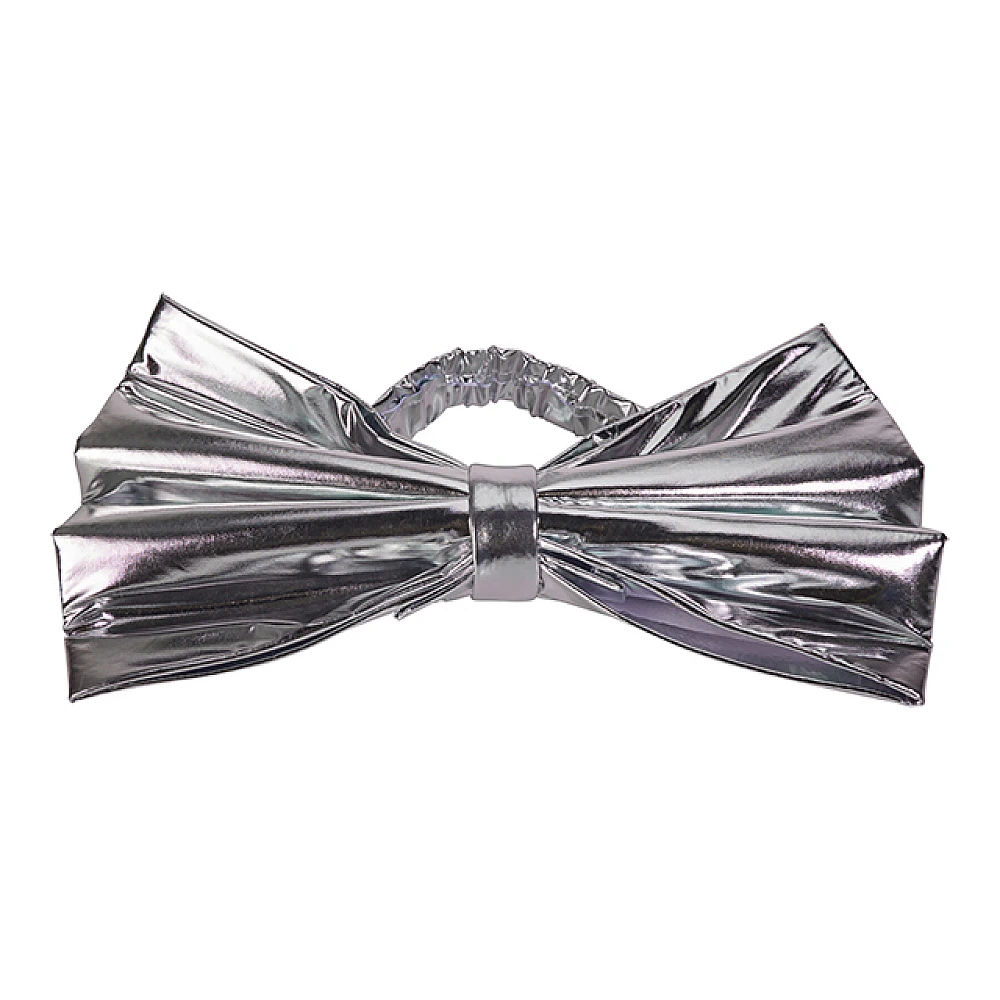 Fundita decorativa pentru scaun 50X7.5X34сm, stofa brocart argintie