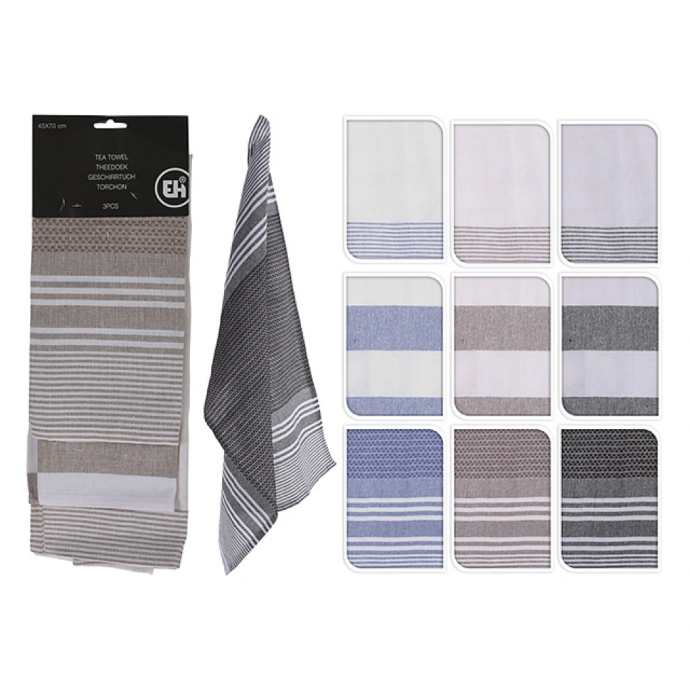 Set prosoape bucatarie EH 3buc 45X70cm 9 modele