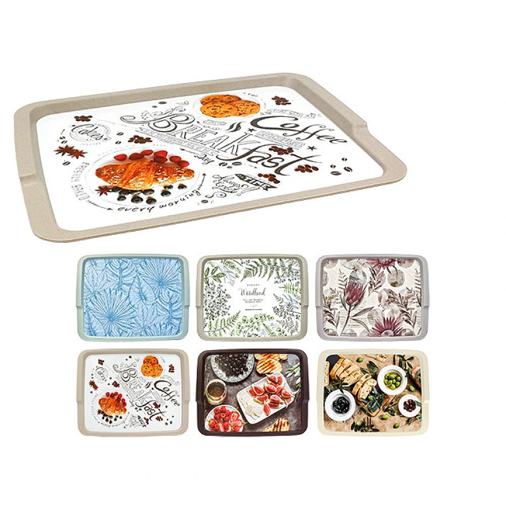 Tava Phibo 42.5X32X2.2cm, desen, plastic