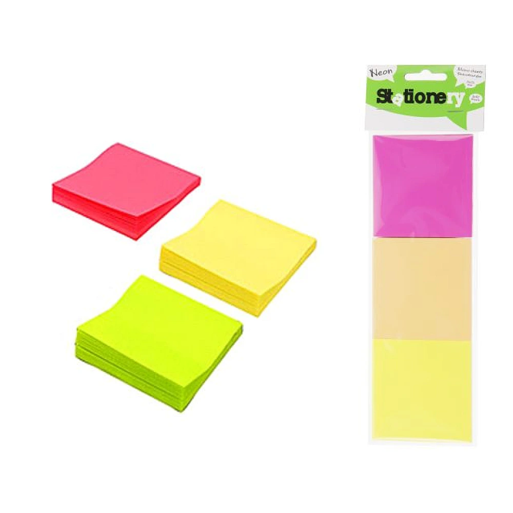 Index Memory stick 7.5X7.5сm, 3color, neon