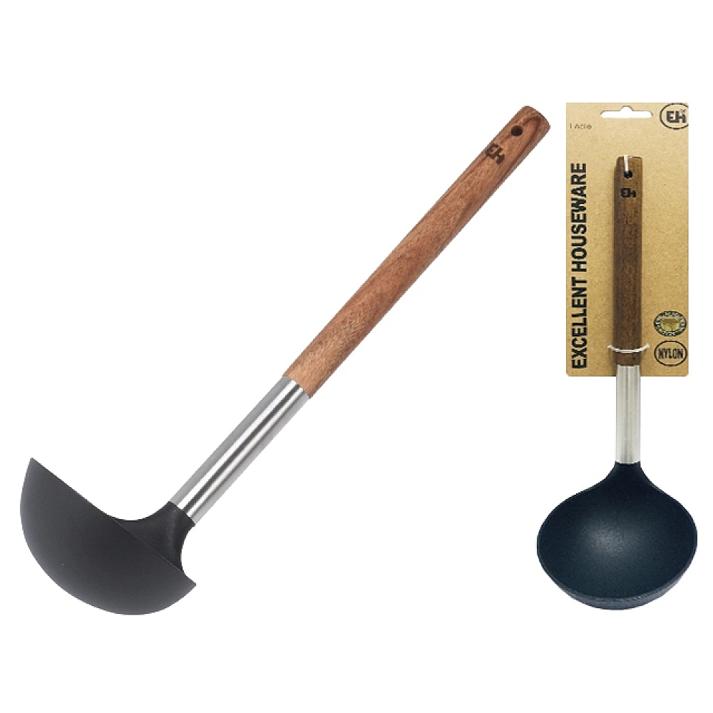 Polonic EH 31cm, din nailon сu maner din lemn