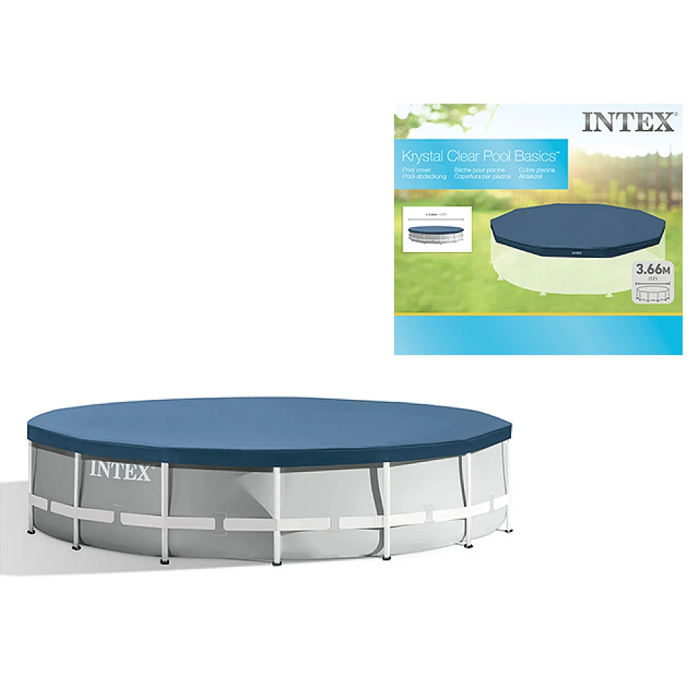 Prelata rotunda pentru piscina Intex D366 см