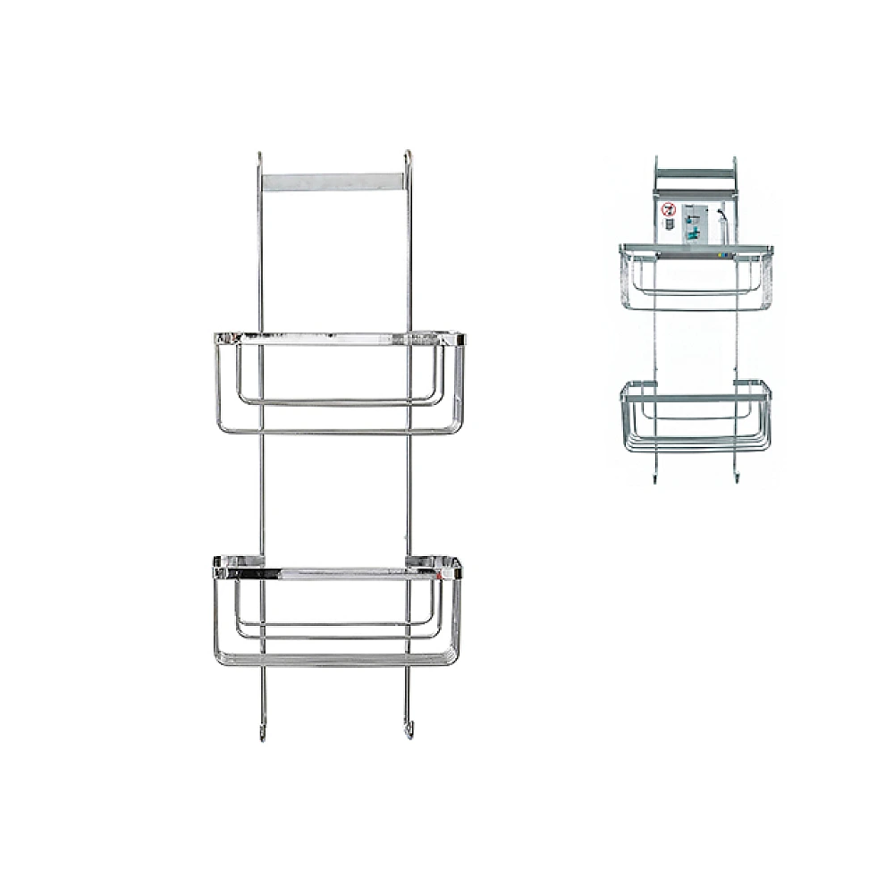 Cos suspendabila cu 2 nivele Tendance 12.5X25.5X60cm, crom