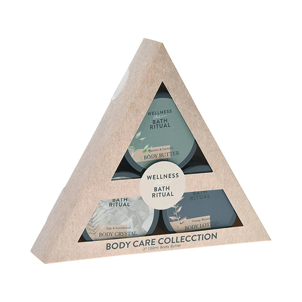 Set de baie 2 uleiuri de corp x 100ml si scrub x 100ml 