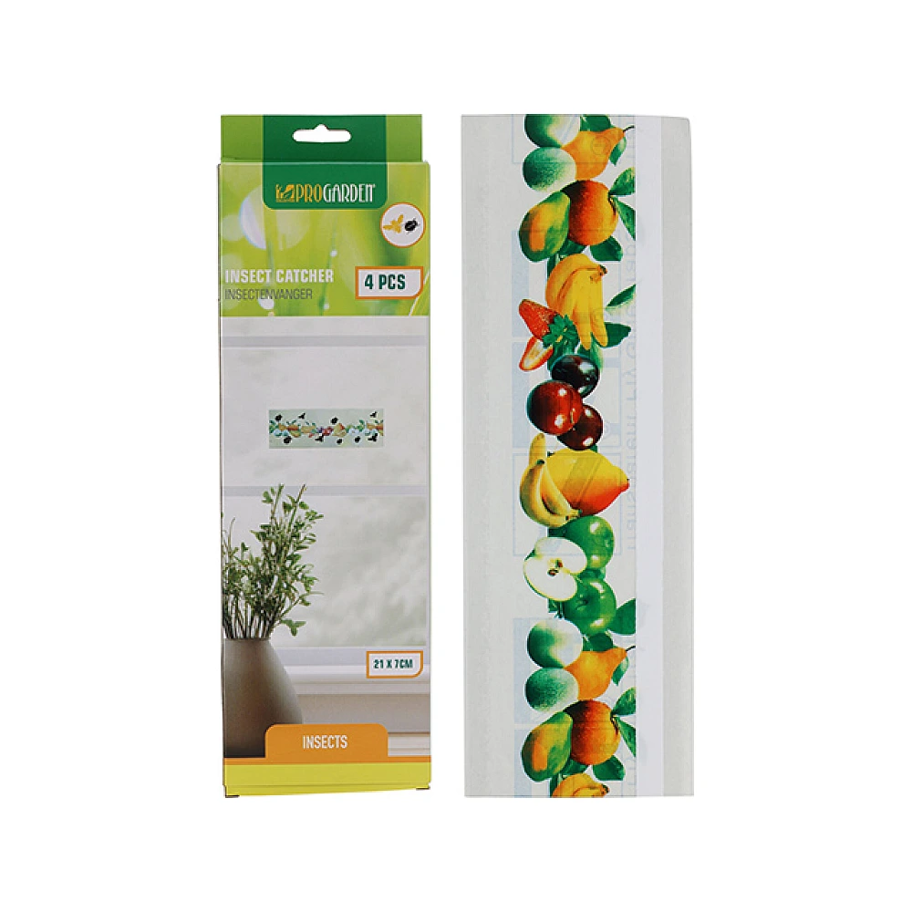 Set benzi adezive pentru insecte ProGarden, 4buc 21x7cm