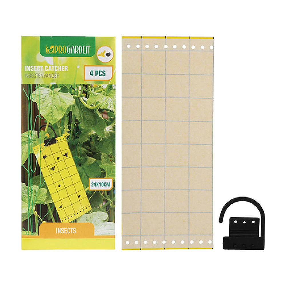 Set benzi-capcane lipicioase pentru insecte ProGarden 4buc 24X10cm