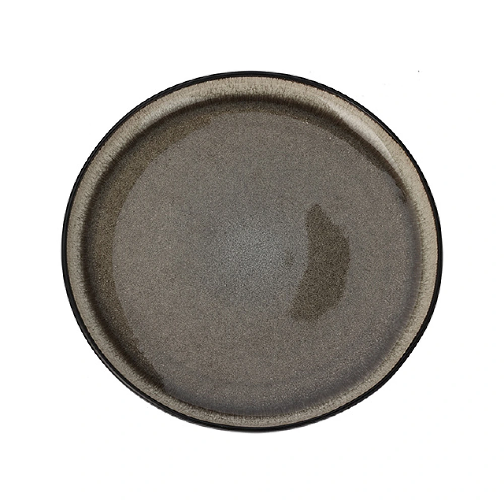 Farfurie de servire 26cm Reactiv Glaze, Brown