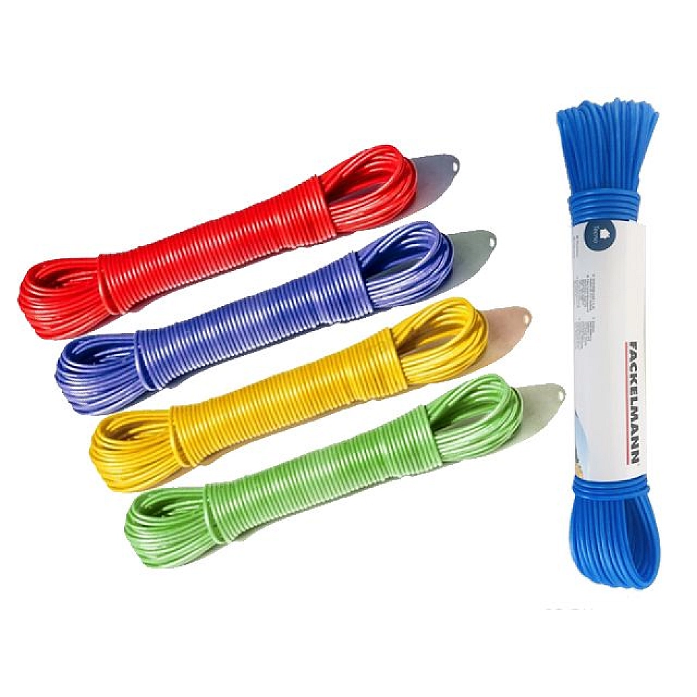 Funie pentru haine Fackelmann 20m, diverse colori