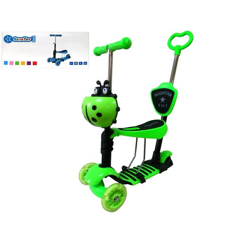 Trotineta cu 3 roti 56X71cm, max 20kg, scaun