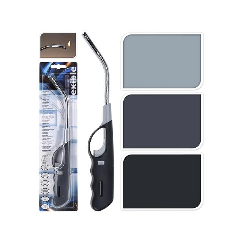 Bricheta pentru aragaz 28.5cm cu duza flexibila, 3 culori, plastic