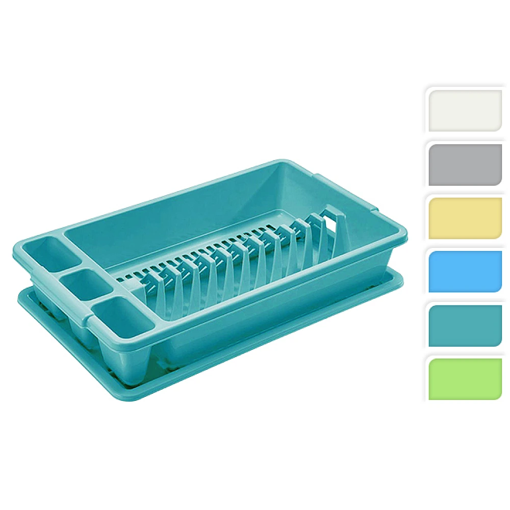 Uscator pentru vesela cu tava Tontarelli 45Х26X8.5cm, plastic
