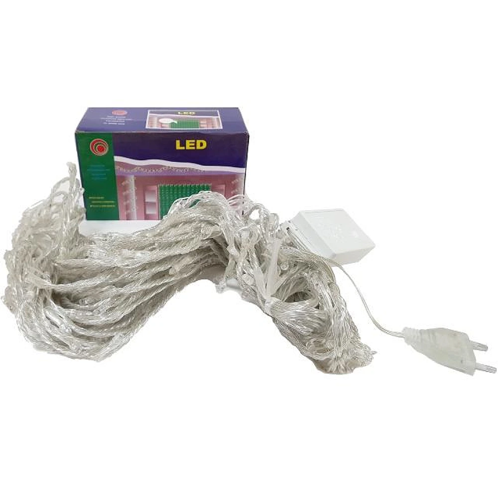 Luminite de Craciun 240LED albe, 2Х2m