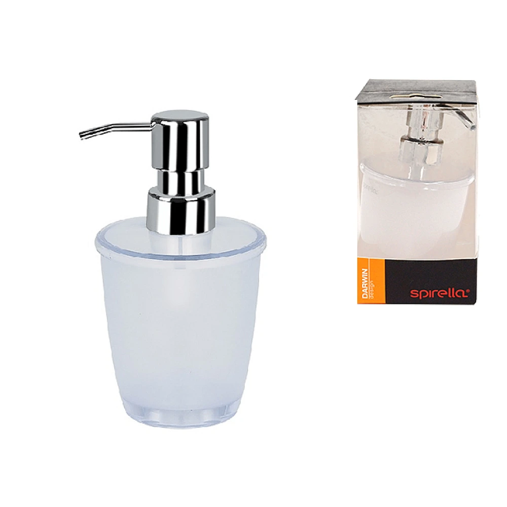 Dozator pentru săpun Spirella Toronto, alb