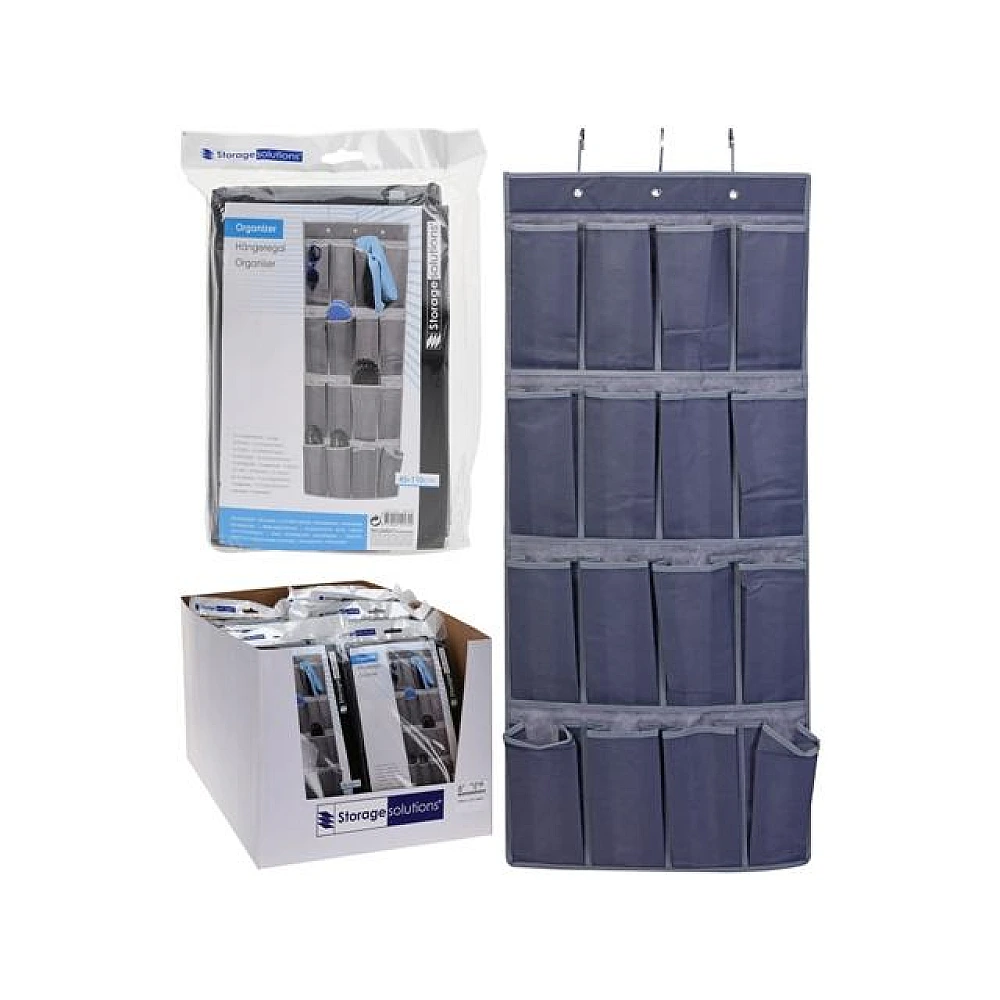 Organizator suspendabil Storage, 16 sectiuni, 110X45cm