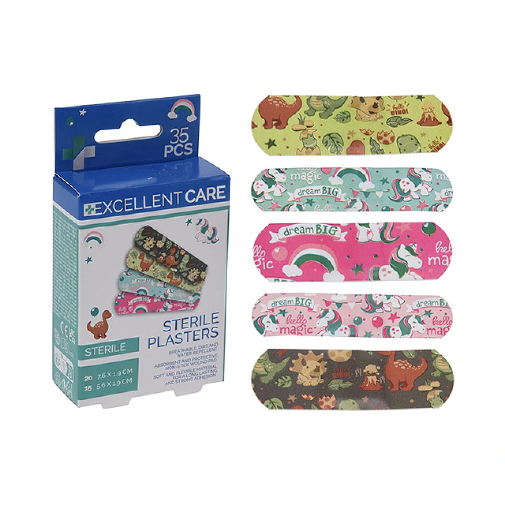 Plasturi pentru copii 35 buc. Excellent care