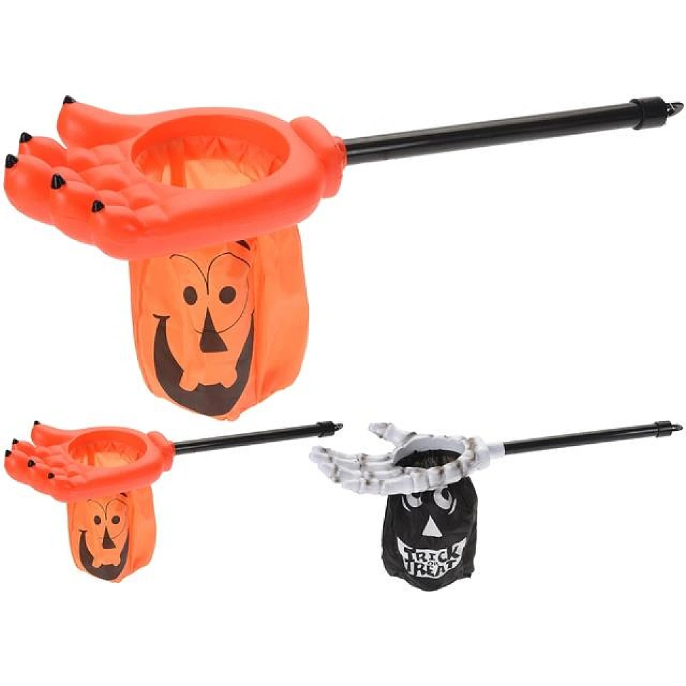 Stick Halloween Рalma cu punga de primit cadouri 55/38сm