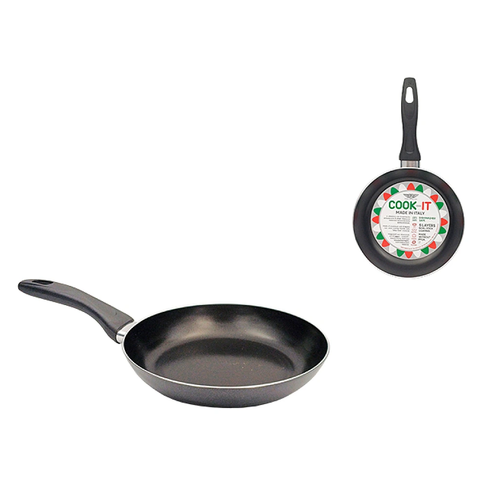Tigaie Cook-It 20 cm, cu strat antiaderent, aluminiu
