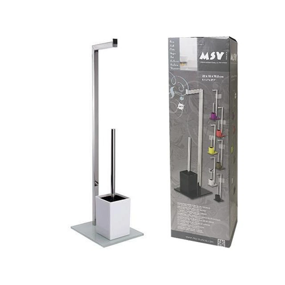 Perie WC cu suport si suport 