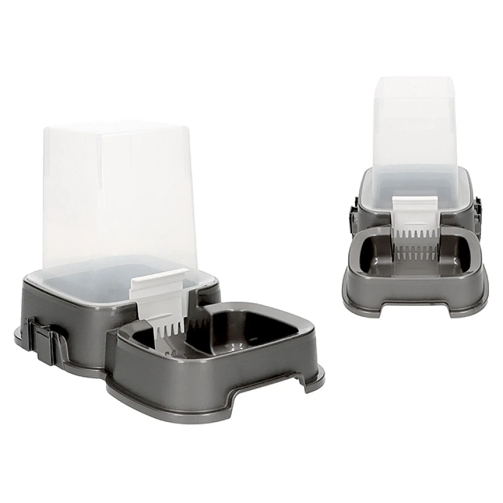 Recipient dozator apa/hrana pentru animale 1.4l, 27.4X16.6X18.3cm