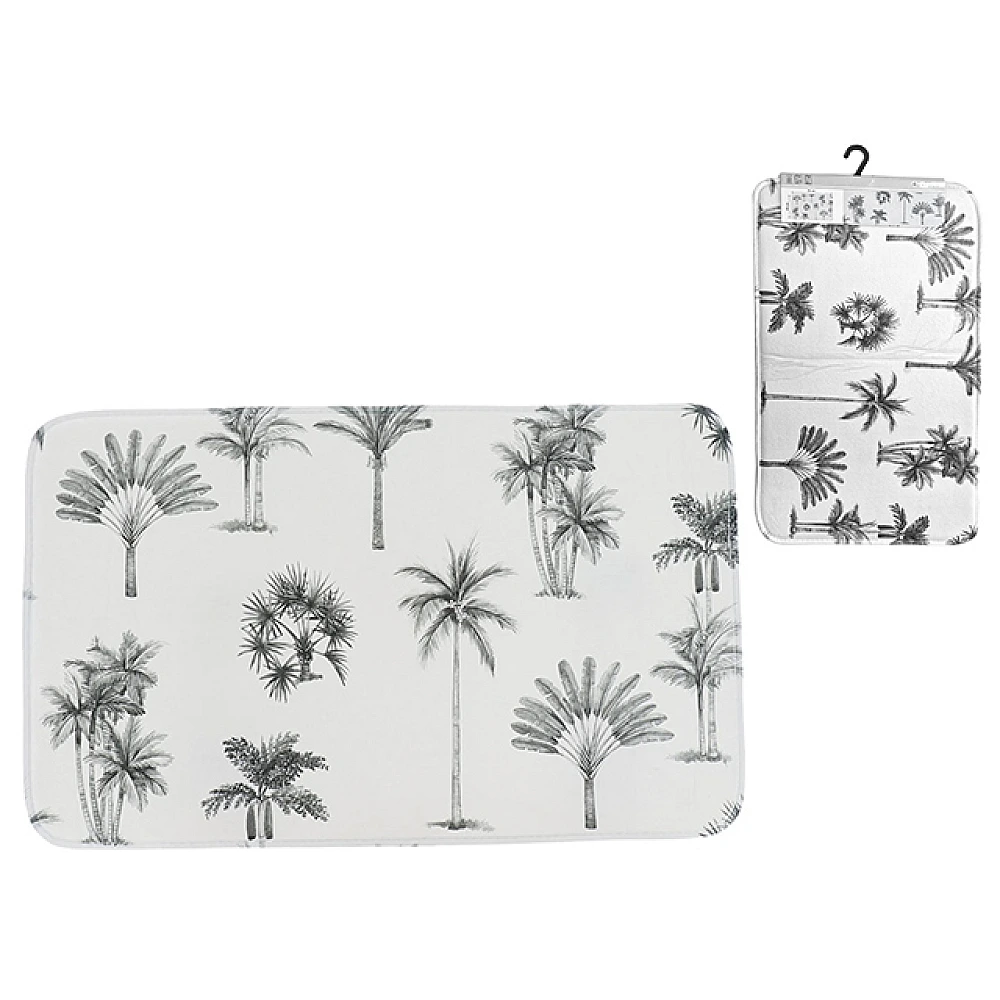 Covoras de baie 45X75 cm Tendance Arizona Dream, poliester, gri