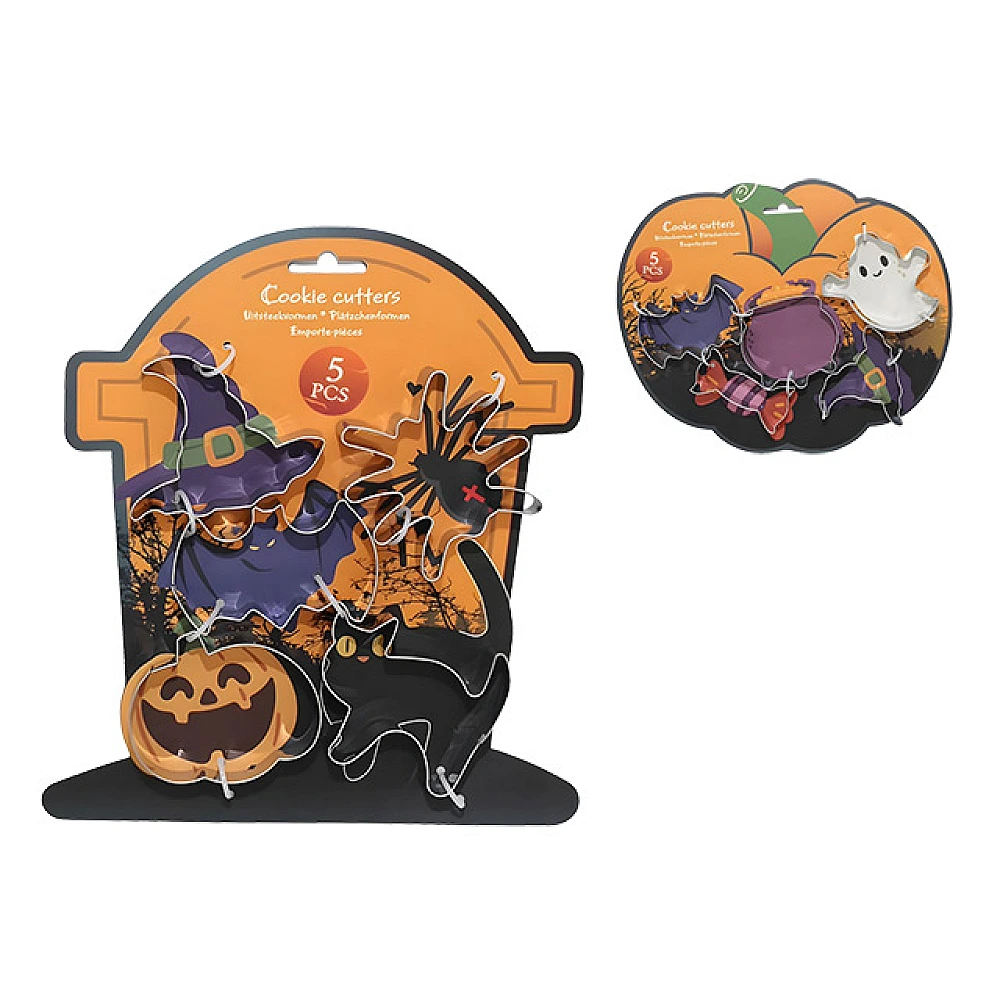 Forme culinare Halloween 5buc 8 cm, in sortiment