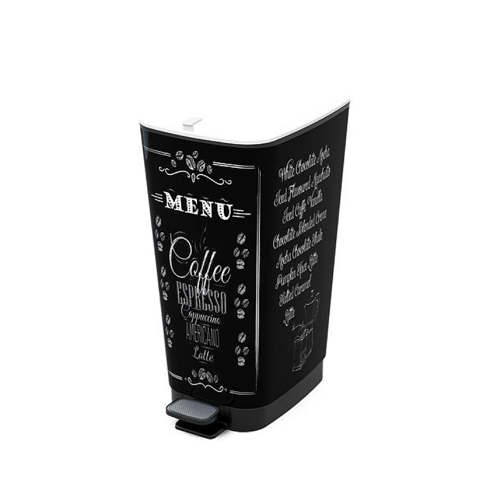 Cos pentru gunoi cu pedala Chic Bin L, 29X45XH61cm, Coffee