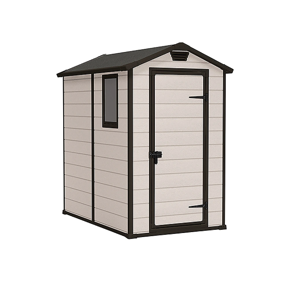 Casuta de gradina Manor 4X6, 130X192X198 cm, bej