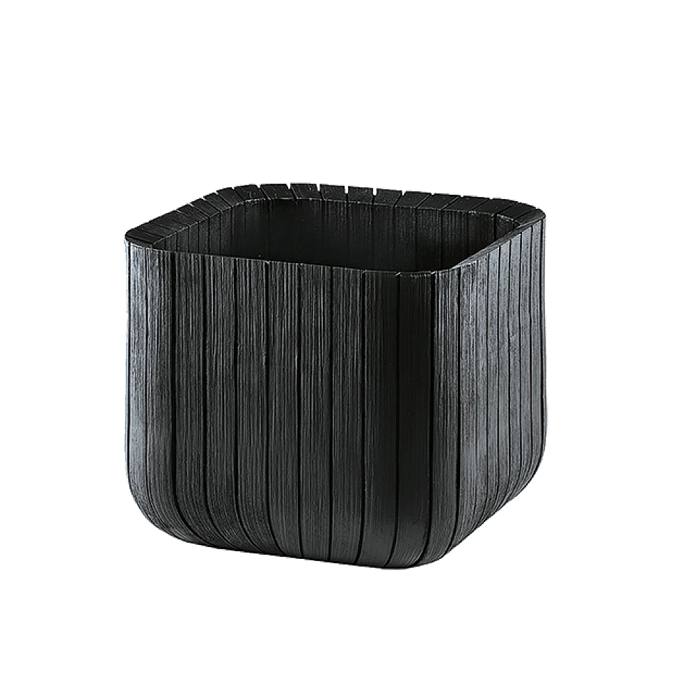 Ghiveci pentru plante Cube Planter S, 29.5X29.5X29.5 cm, antracit