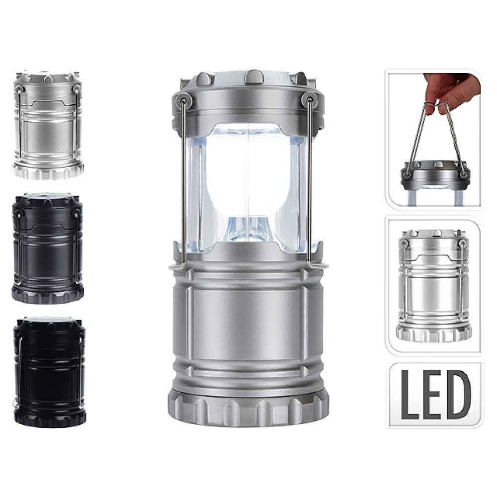 Lanterna Redcliffs 6LED 12.5cm, plastic, 3 culori