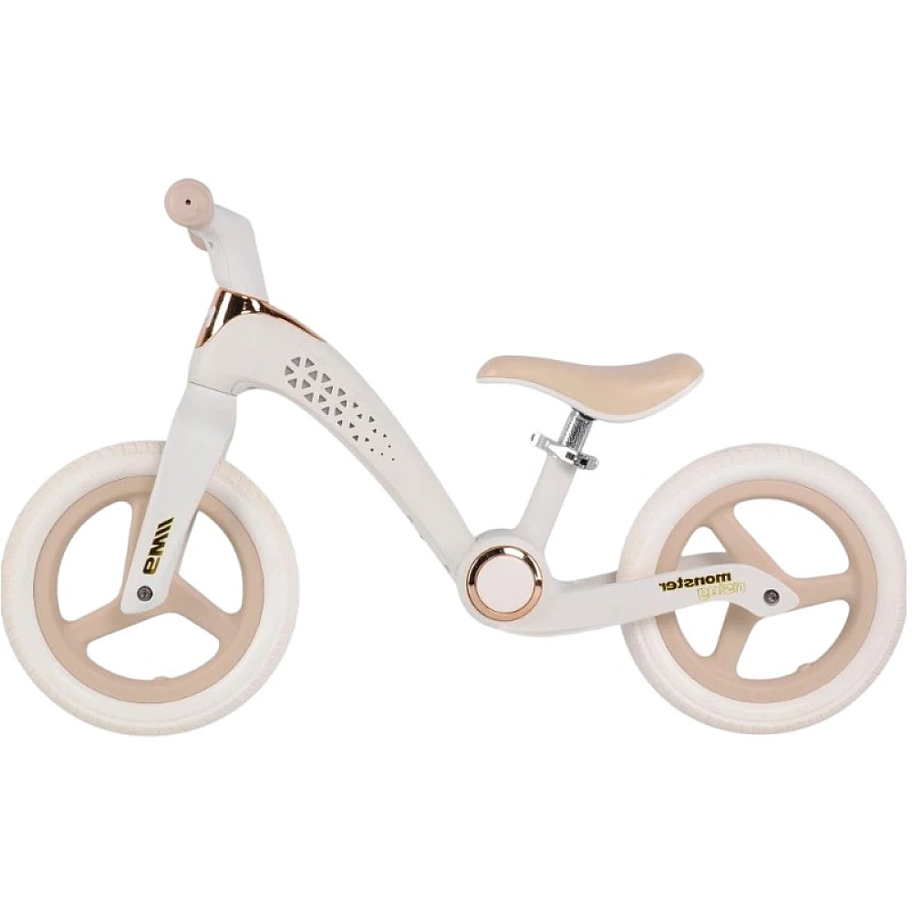 Bicicleta alba fara pedale 12'(M9), LED max 30kg, 2+