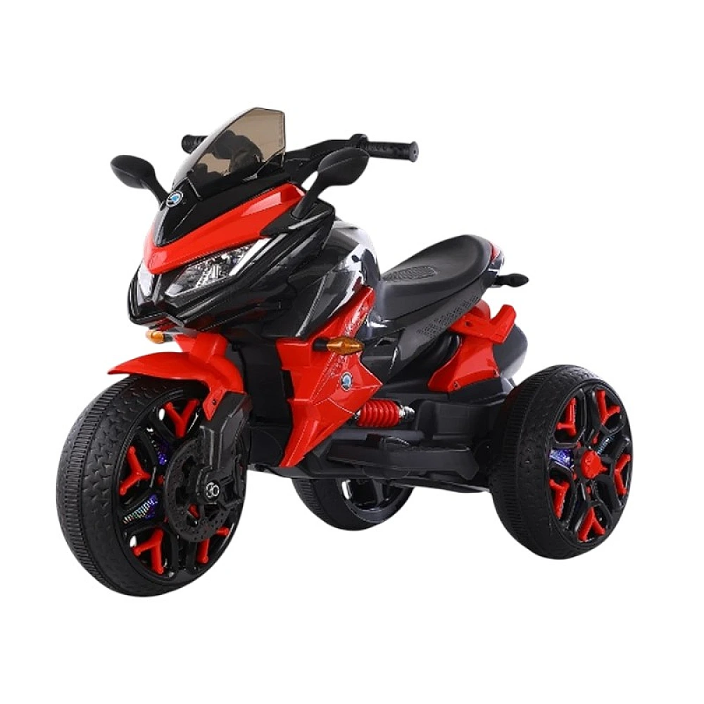 Motocicleta rosie pe acumulator, 12V 7Ah 35w max 25kg, 115x59x73 cm