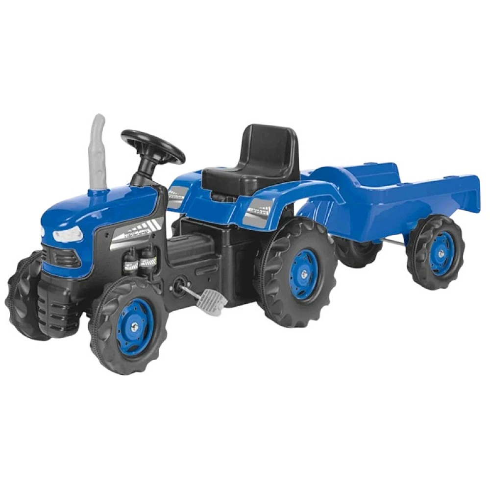 Tractor cu pedale cu remorca DOLU 54x183x45 cm