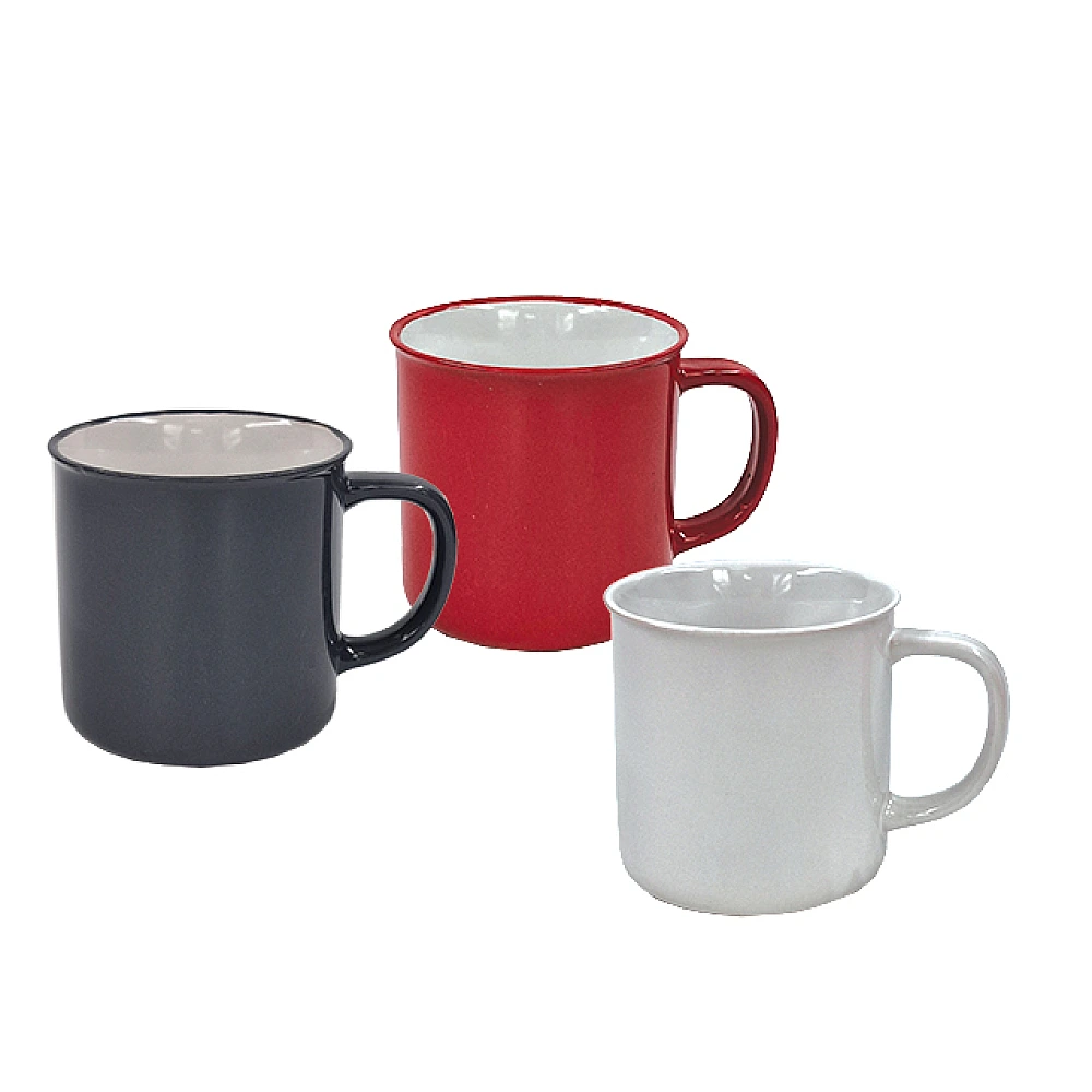 Cana din ceramica 520 ml, 3 culori
