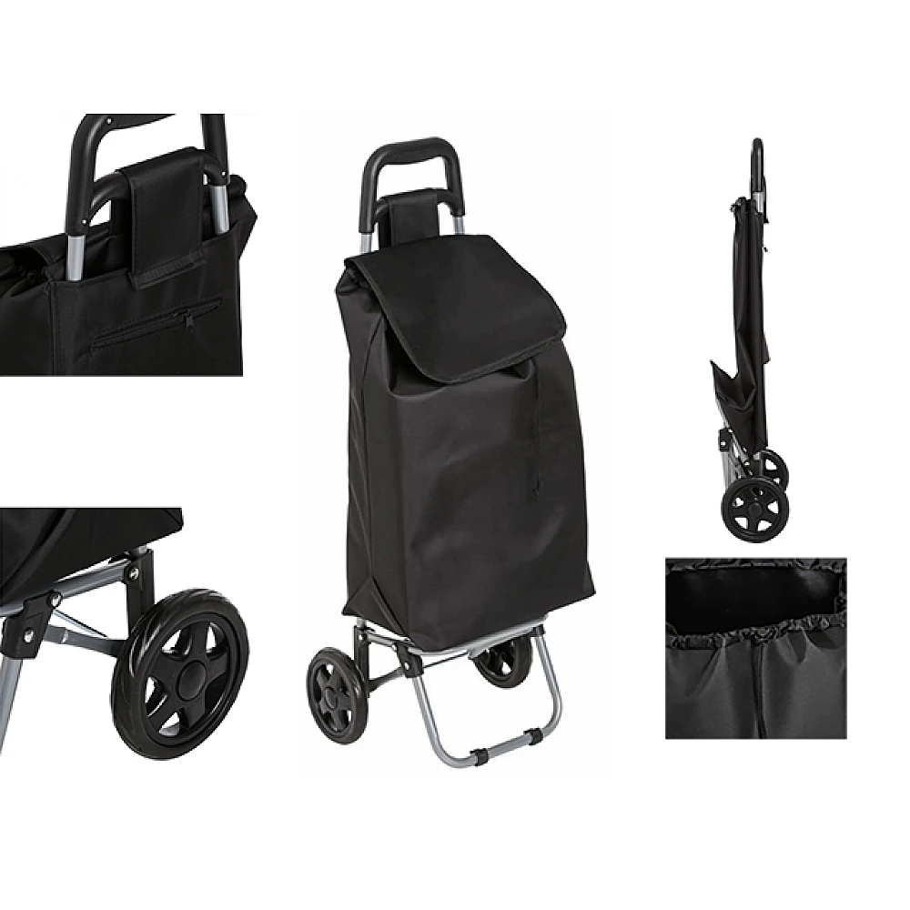 Geanta-carucior Five 30l 35X33X91.5cm, neagra