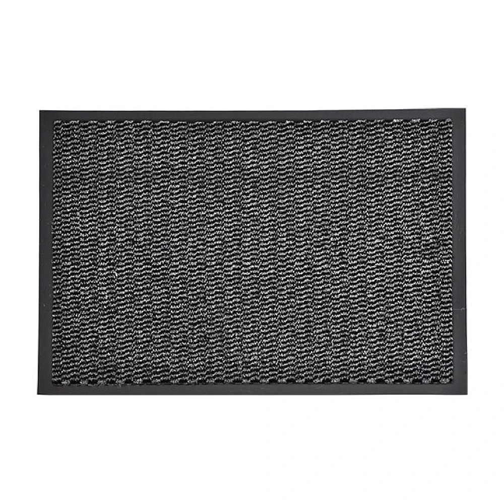 Covoras pentru antreu 60X80cm Luance Lisa, negru, PVC/PP