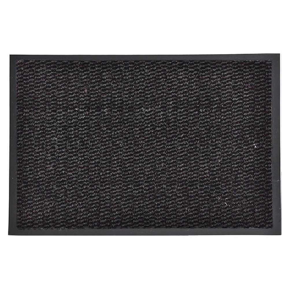 Covoras pentru antreu 80X120cm Luance Lisa, negru, PVC