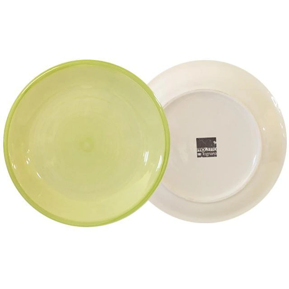 Farfurie de servire 26.5cm Gypsy Lime, din ceramica