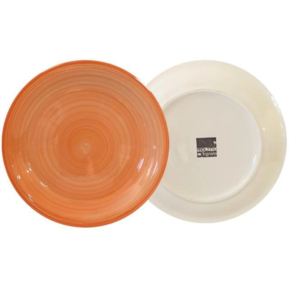Farfurie de servire 26.5cm Gypsy Orange,din ceramica